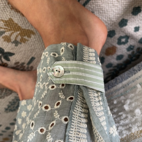 Zara embroidered pants - Picture 4 of 6